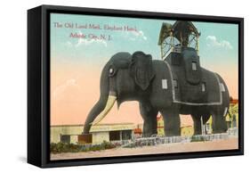 Elephant Hotel, Atlantic City-null-Framed Stretched Canvas