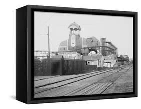 Elephant Hotel-null-Framed Stretched Canvas