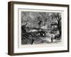 Elephant Hunting in Ceylon: Shooting Spare Elephants Through the Corral-null-Framed Giclee Print