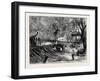 Elephant Hunting in Ceylon: Shooting Spare Elephants Through the Corral-null-Framed Giclee Print