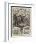 Elephant Hunting in Ceylon-null-Framed Premium Giclee Print