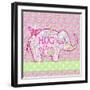 Elephant I-Andi Metz-Framed Art Print