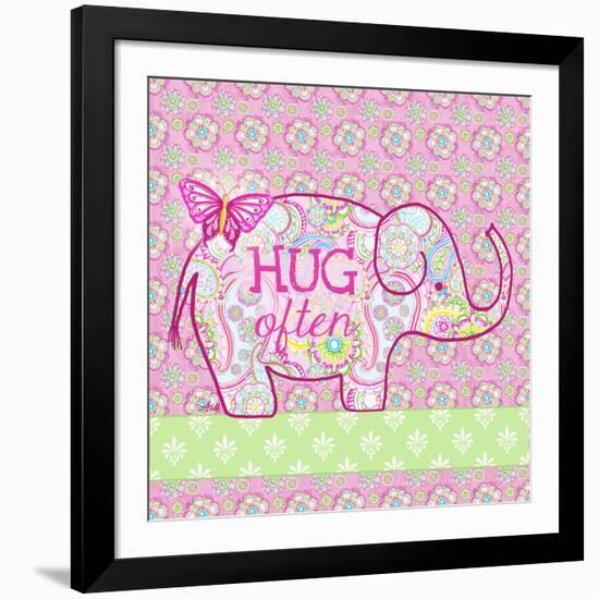 Elephant I-Andi Metz-Framed Art Print