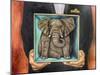 Elephant in a Box-Leah Saulnier-Mounted Giclee Print