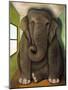 Elephant in a Room Cracks-Leah Saulnier-Mounted Giclee Print