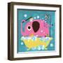 Elephant in Bathtub-Nancy Lee-Framed Art Print