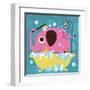 Elephant in Bathtub-Nancy Lee-Framed Art Print