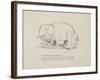 Elephant in Row Boat From a Collection Of Poems and Songs by Edward Lear-Edward Lear-Framed Giclee Print