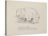 Elephant in Row Boat From a Collection Of Poems and Songs by Edward Lear-Edward Lear-Stretched Canvas