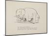 Elephant in Row Boat From a Collection Of Poems and Songs by Edward Lear-Edward Lear-Mounted Giclee Print