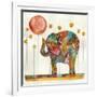 Elephant in Sunflower Field-Wyanne-Framed Giclee Print