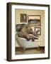 Elephant in Tub-J Hovenstine Studios-Framed Giclee Print
