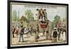 Elephant, Jardin D'Acclimation, Paris-null-Framed Giclee Print