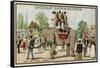 Elephant, Jardin D'Acclimation, Paris-null-Framed Stretched Canvas