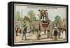 Elephant, Jardin D'Acclimation, Paris-null-Framed Stretched Canvas