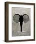 Elephant - Jethro Wilson Contemporary Wildlife Print-Jethro Wilson-Framed Art Print
