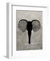 Elephant - Jethro Wilson Contemporary Wildlife Print-Jethro Wilson-Framed Art Print