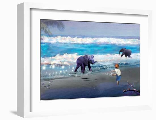 Elephant Joy-Nancy Tillman-Framed Art Print