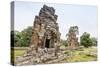 Elephant King Terrace in Angkor Thom-Michael Nolan-Stretched Canvas