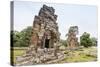 Elephant King Terrace in Angkor Thom-Michael Nolan-Stretched Canvas