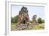 Elephant King Terrace in Angkor Thom-Michael Nolan-Framed Photographic Print