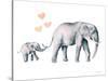 Elephant Love-Katrina Pete-Stretched Canvas