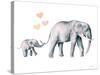 Elephant Love-Katrina Pete-Stretched Canvas