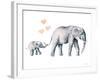 Elephant Love-Katrina Pete-Framed Art Print