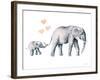 Elephant Love-Katrina Pete-Framed Art Print