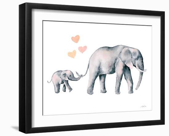 Elephant Love-Katrina Pete-Framed Art Print