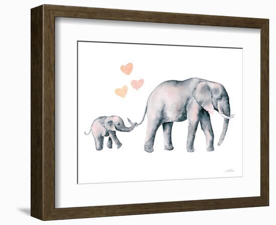 Elephant Love-Katrina Pete-Framed Art Print