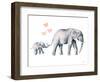 Elephant Love-Katrina Pete-Framed Art Print