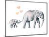 Elephant Love-Katrina Pete-Mounted Art Print