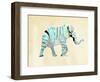 Elephant Multi-OnRei-Framed Art Print
