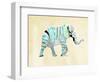 Elephant Multi-OnRei-Framed Art Print