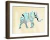 Elephant Multi-OnRei-Framed Art Print