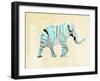 Elephant Multi-OnRei-Framed Art Print