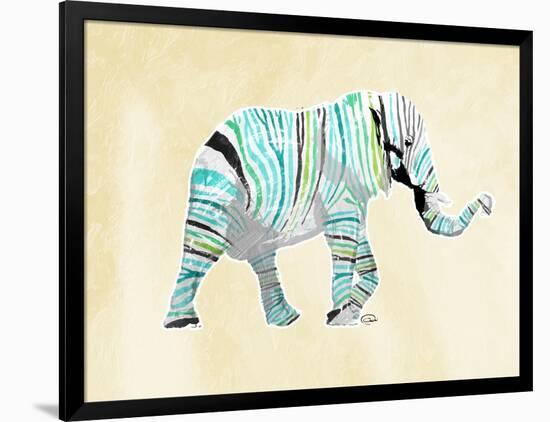 Elephant Multi-OnRei-Framed Art Print