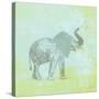 Elephant Never Forgets-Dominique Vari-Stretched Canvas