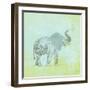 Elephant Never Forgets-Dominique Vari-Framed Art Print