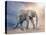 Elephant On A Tightrope-egal-Stretched Canvas