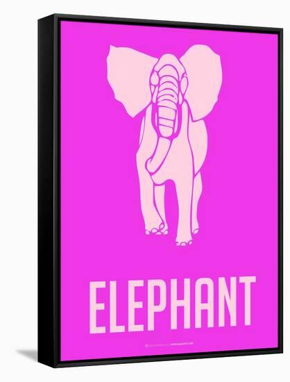 Elephant Pink-NaxArt-Framed Stretched Canvas