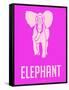 Elephant Pink-NaxArt-Framed Stretched Canvas