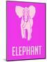 Elephant Pink-NaxArt-Mounted Art Print
