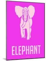 Elephant Pink-NaxArt-Mounted Art Print