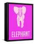 Elephant Pink-NaxArt-Framed Stretched Canvas