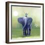 Elephant Ride-Nancy Tillman-Framed Art Print