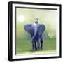 Elephant Ride-Nancy Tillman-Framed Art Print