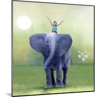 Elephant Ride-Nancy Tillman-Mounted Art Print