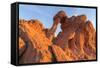 Elephant Rock at Valley of the Fire State Park, Nevada, USA-Chuck Haney-Framed Stretched Canvas